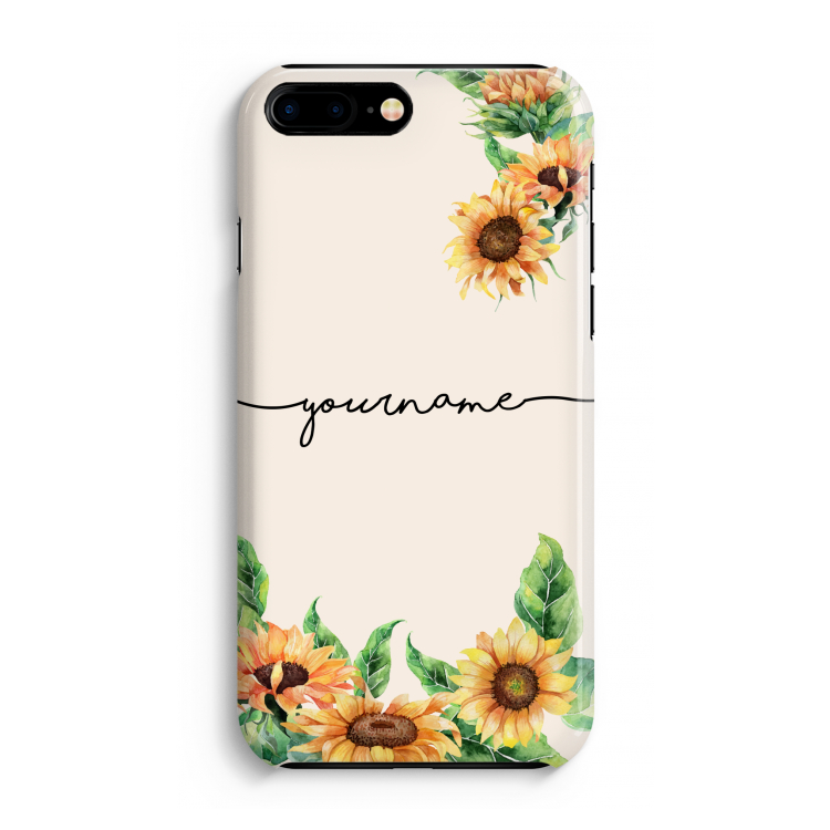 Zonnebloemen: Volledig Geprint iPhone 7 Plus Hoesje