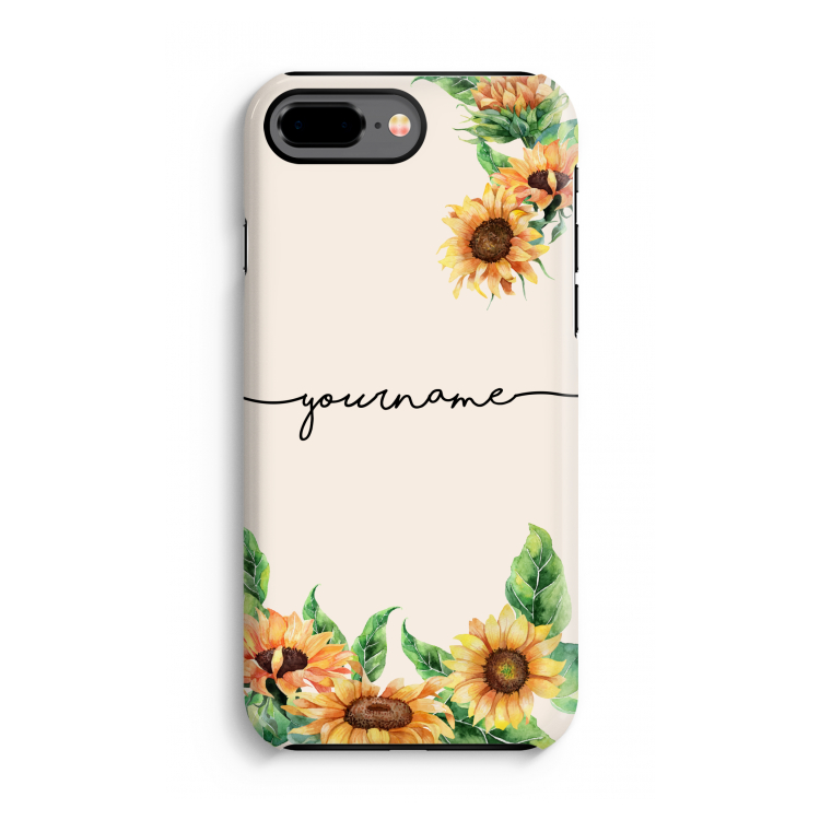 Zonnebloemen: iPhone 7 Plus Tough Case