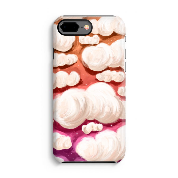 Katoen Wolken: iPhone 7 Plus Tough Case