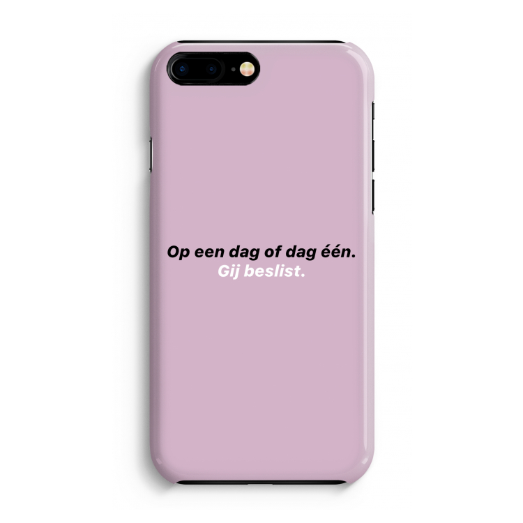gij beslist: Volledig Geprint iPhone 7 Plus Hoesje