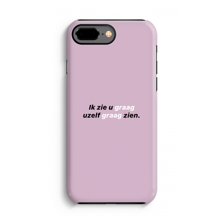 uzelf graag zien: iPhone 7 Plus Tough Case