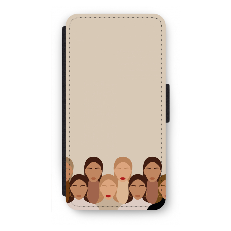 Girls girls girls: iPhone 7 Plus Flip Hoesje