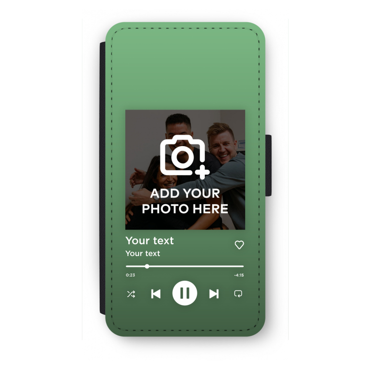 Music Player: iPhone 7 Plus Flip Hoesje