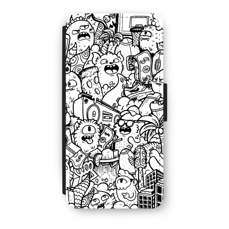 Vexx City #2: iPhone 8 Flip Hoesje