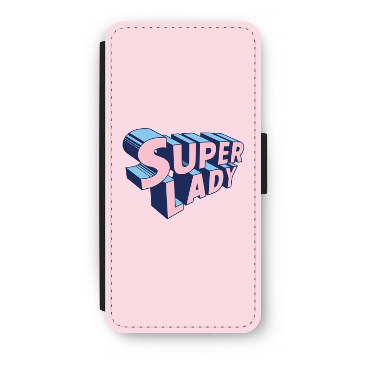 Superlady: iPhone 8 Flip Hoesje