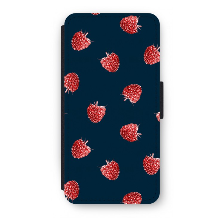 Framboosjes: iPhone 8 Flip Hoesje