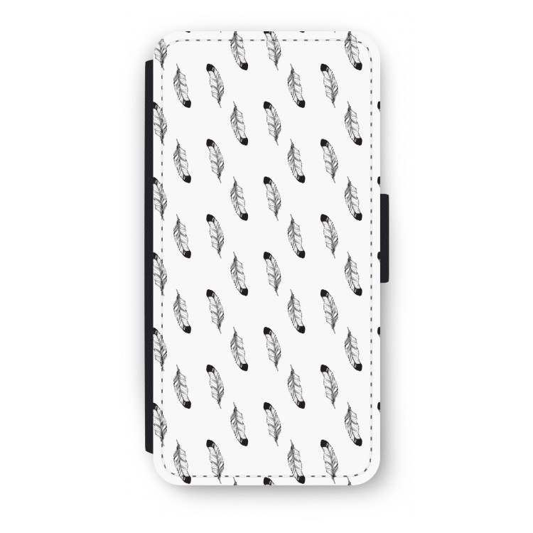 Pluimen: iPhone 8 Flip Hoesje