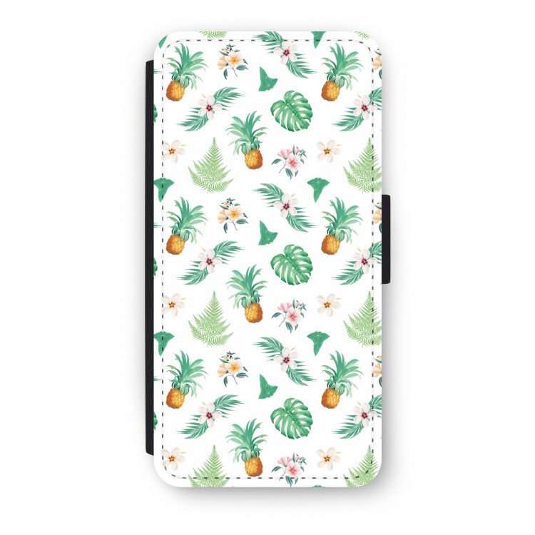 Ananas bladeren: iPhone 8 Flip Hoesje