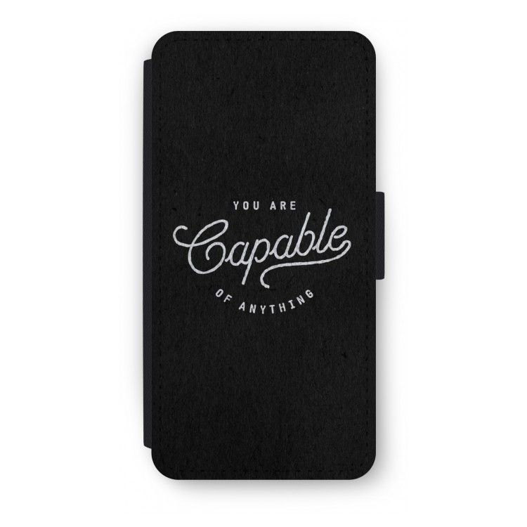 Capable: iPhone 8 Flip Hoesje