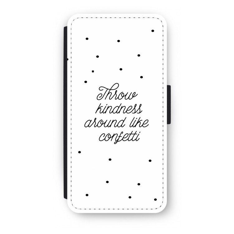 Confetti: iPhone 8 Flip Hoesje