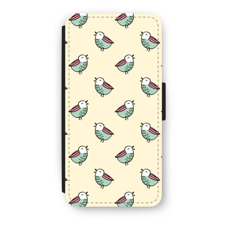 Vogeltjes: iPhone 8 Flip Hoesje