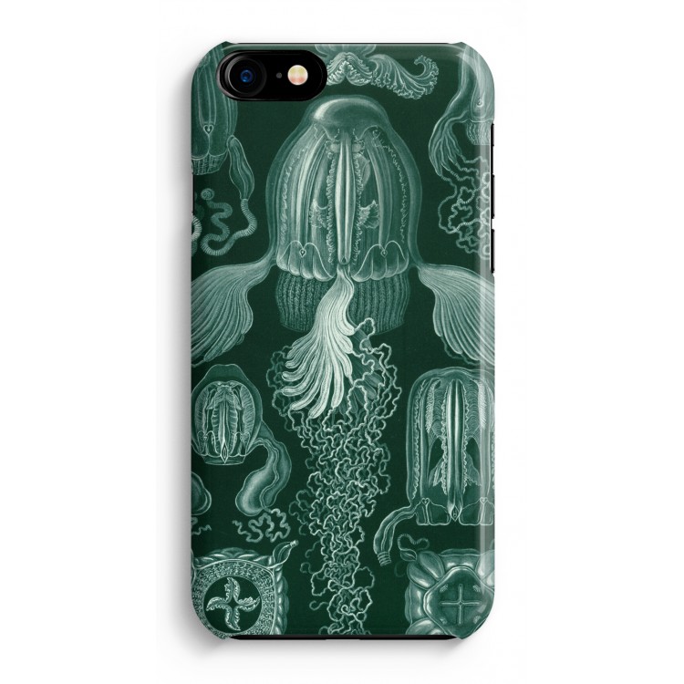 Haeckel Cubomedusae: iPhone 8 Volledig Geprint Hoesje