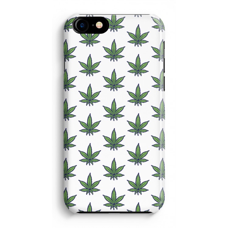 Weed: iPhone 8 Volledig Geprint Hoesje