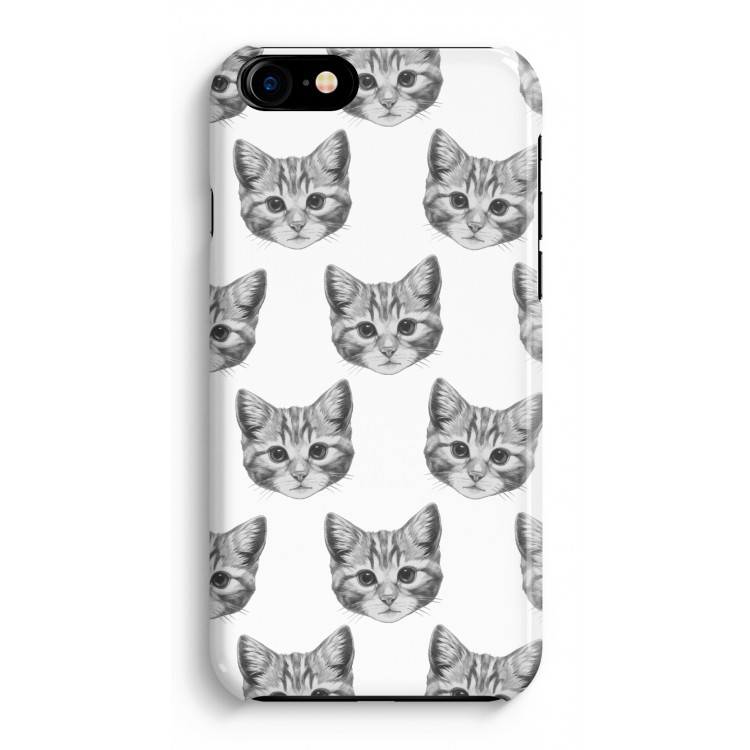 Kitten: iPhone 8 Volledig Geprint Hoesje