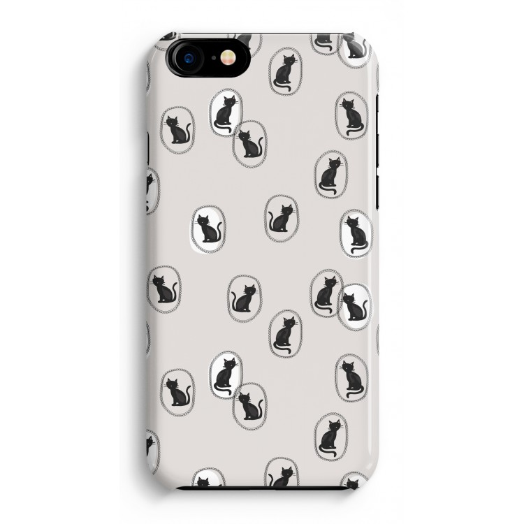 Miauw: iPhone 8 Volledig Geprint Hoesje