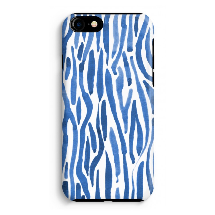 Blauwe nerven: iPhone 8 Tough Case