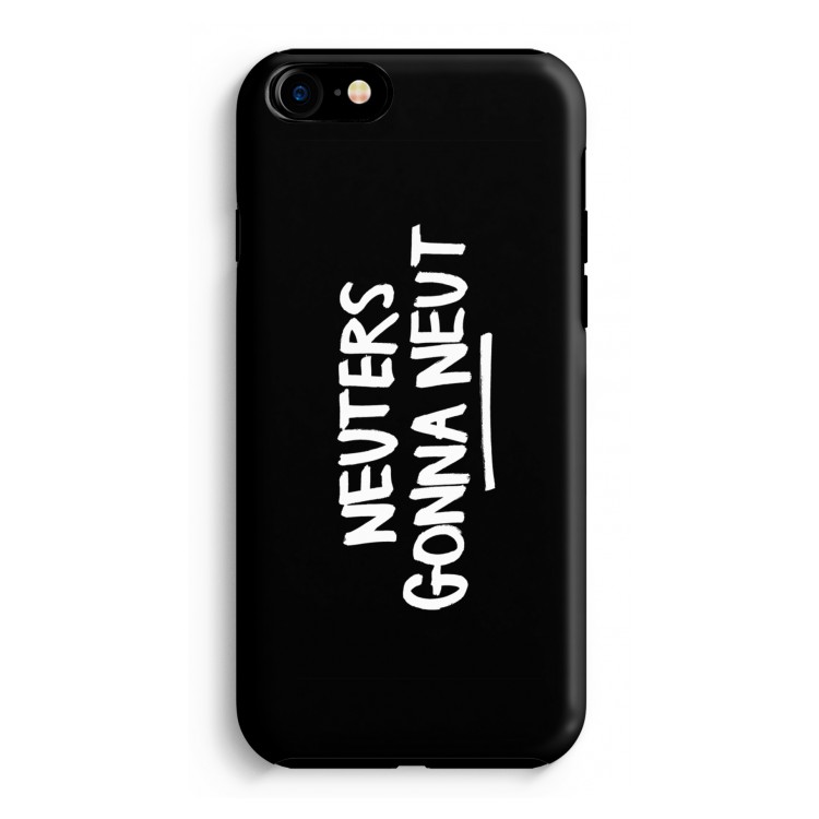 Neuters (zwart): iPhone 8 Tough Case