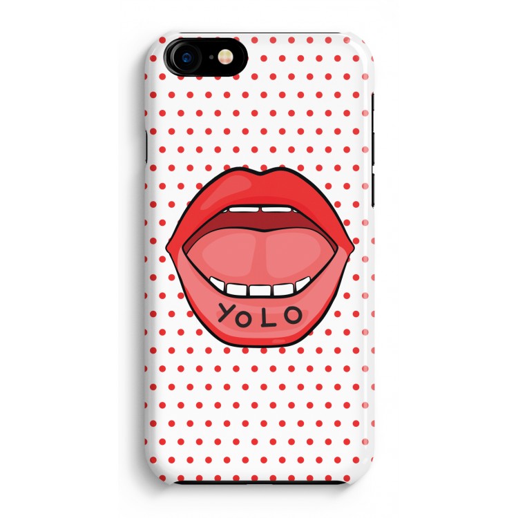 Yolo Denise: iPhone 8 Volledig Geprint Hoesje