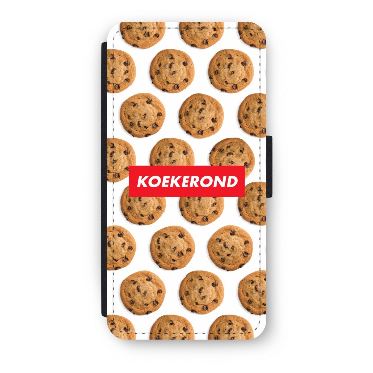 Koekerond: iPhone 8 Flip Hoesje