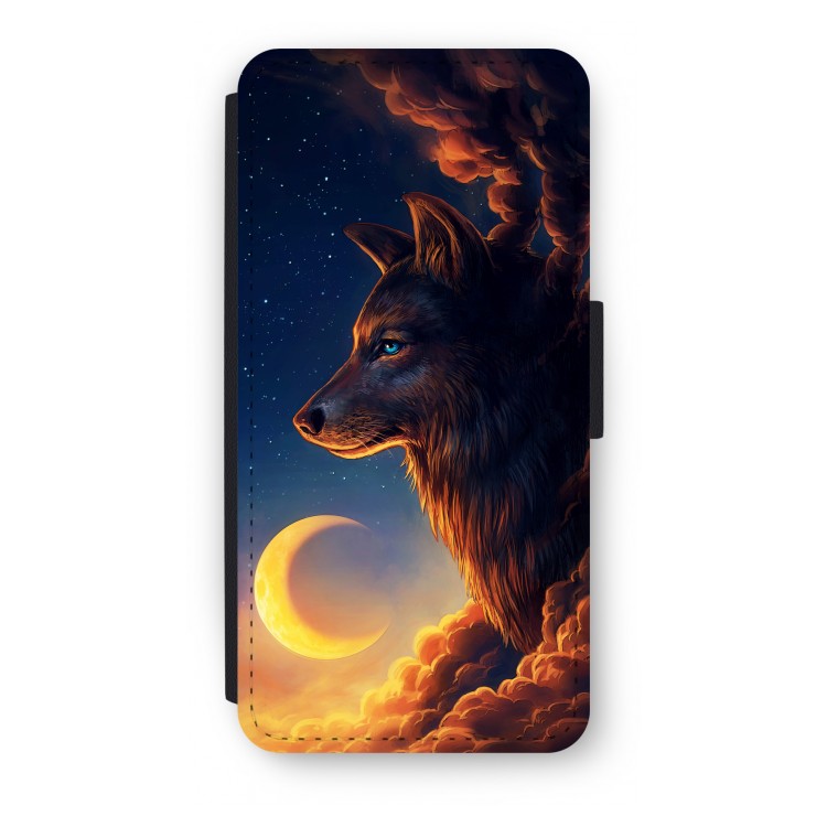 Night Guardian: iPhone 8 Flip Hoesje
