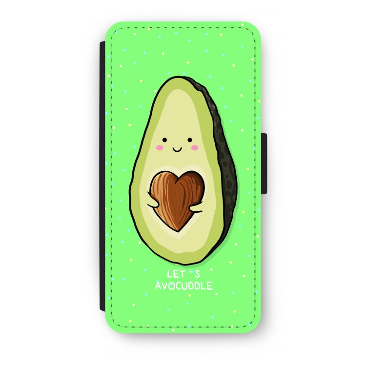 Avocuddle: iPhone 8 Flip Hoesje