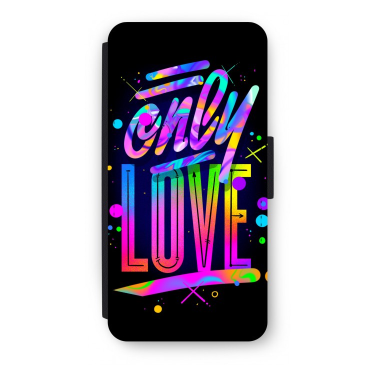 Only Love: iPhone 8 Flip Hoesje