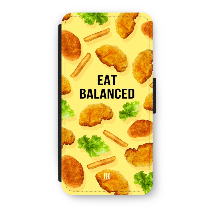 Eat Balanced: iPhone 8 Flip Hoesje