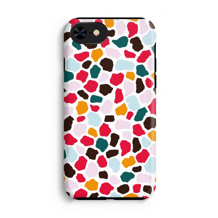 Colored Giraffe: iPhone 8 Tough Case