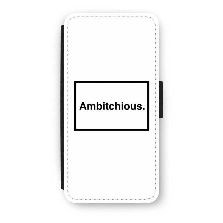 Ambitchious: iPhone 8 Flip Hoesje