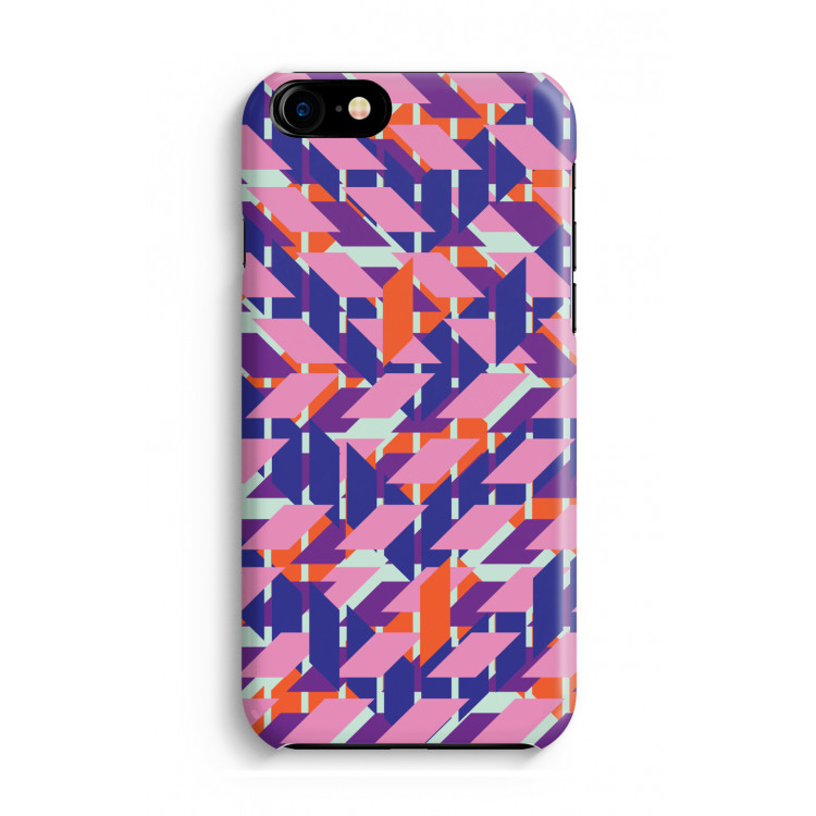 Skew Blush 3: iPhone 8 Volledig Geprint Hoesje