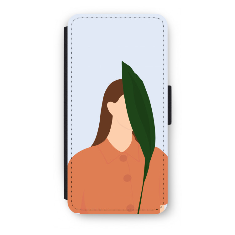 Leaf: iPhone 8 Flip Hoesje