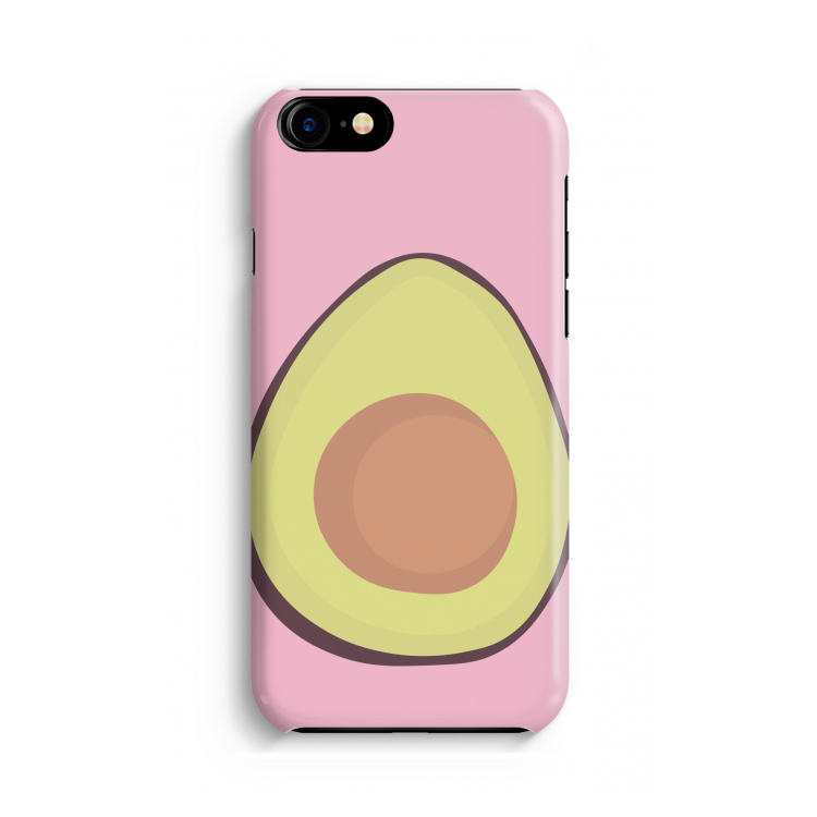 Avocado: iPhone 8 Volledig Geprint Hoesje