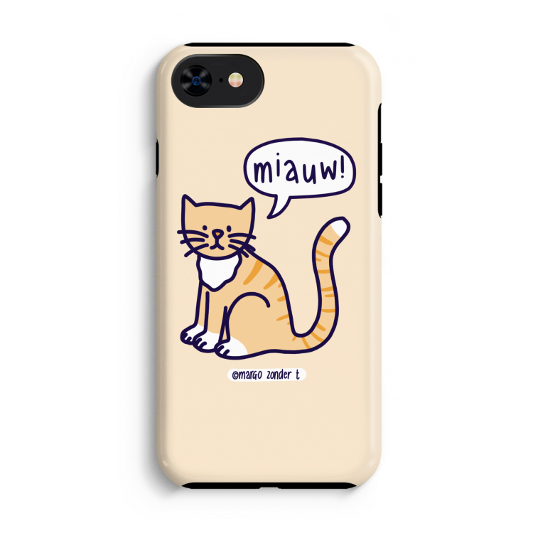 Miauw: iPhone 8 Tough Case