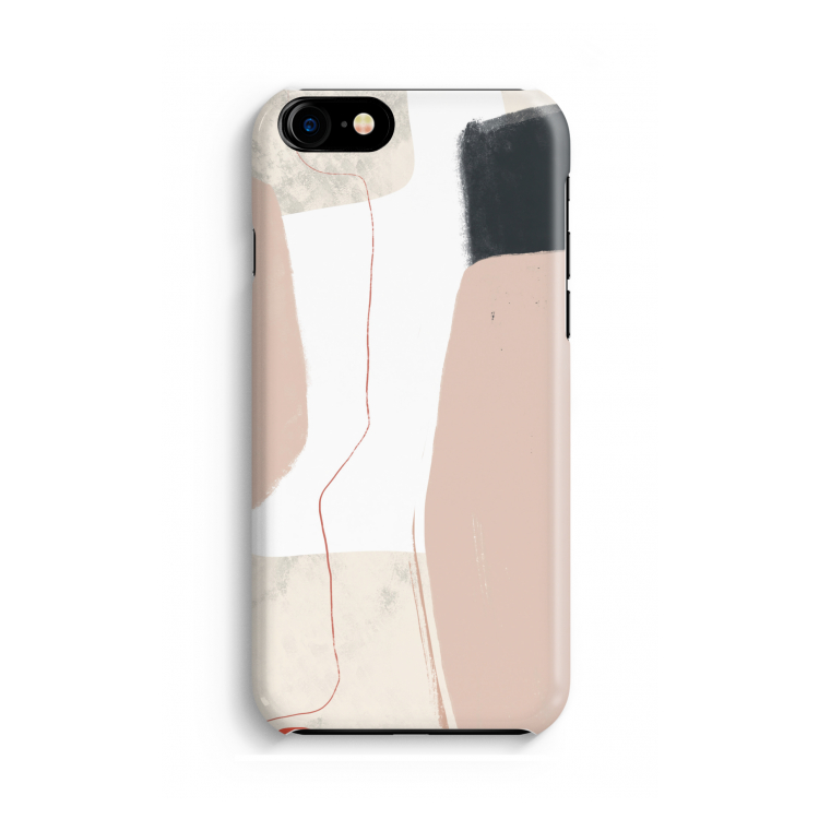Lava: iPhone 8 Volledig Geprint Hoesje