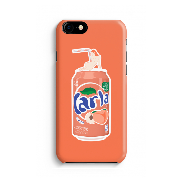S(peach)less: iPhone 8 Volledig Geprint Hoesje