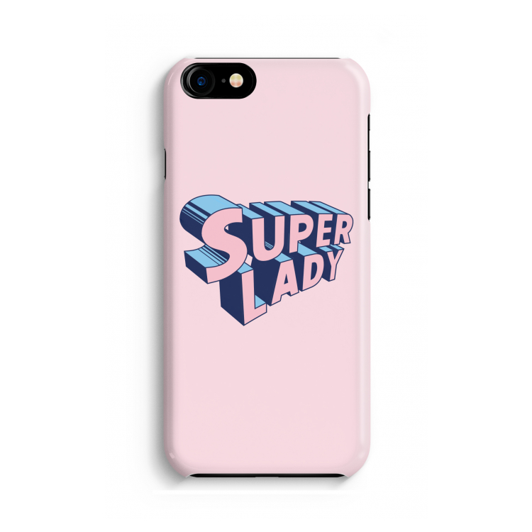 Superlady: iPhone 8 Volledig Geprint Hoesje