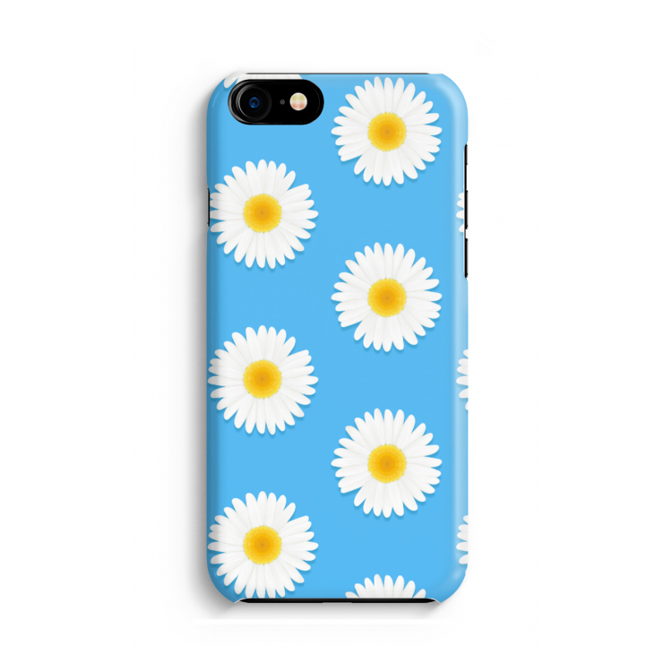 Margrietjes: iPhone 8 Volledig Geprint Hoesje