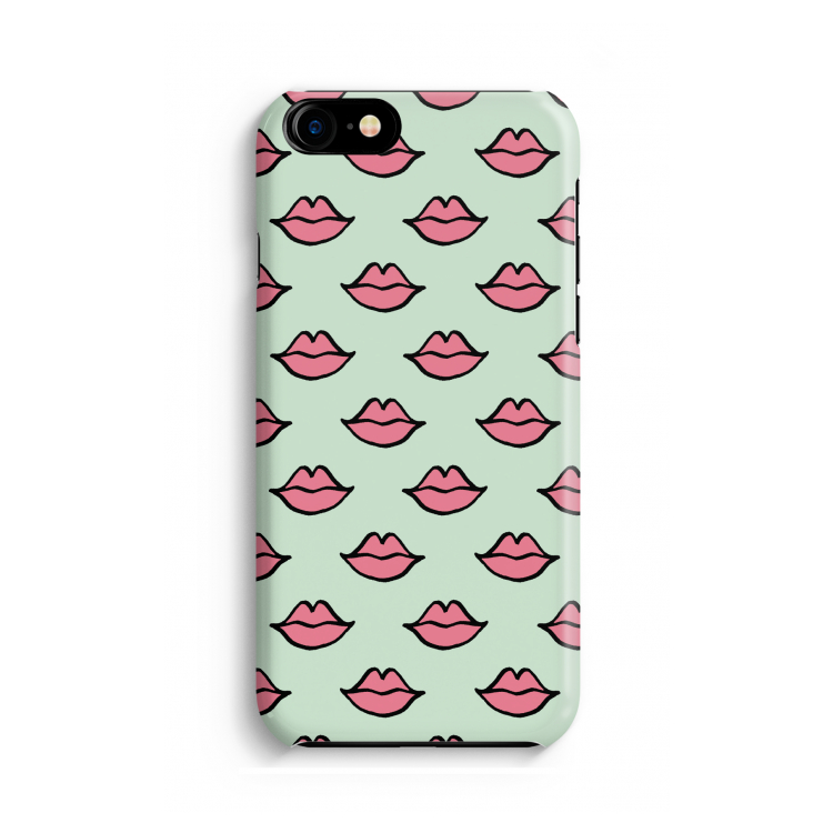 Lipjes: iPhone 8 Volledig Geprint Hoesje