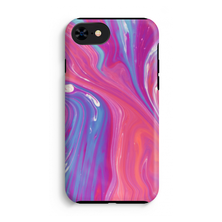 Paarse stroom: iPhone 8 Tough Case