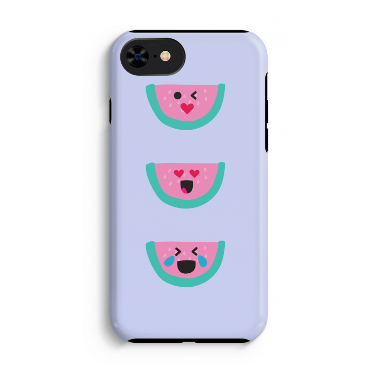 Smiley watermeloen: iPhone 8 Tough Case