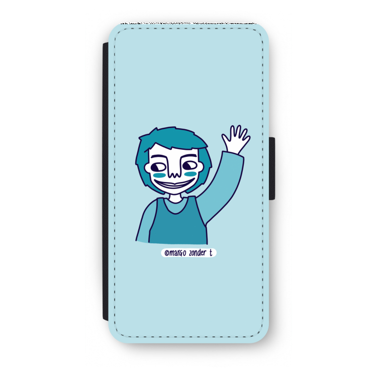 Zwaai: iPhone 8 Flip Hoesje