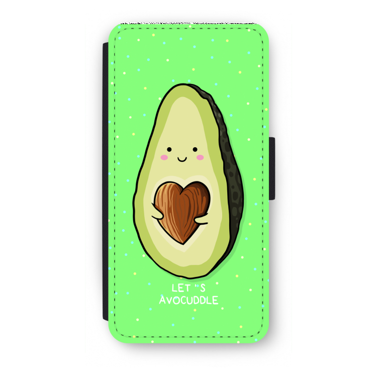 Avocuddle: iPhone 8 Flip Hoesje