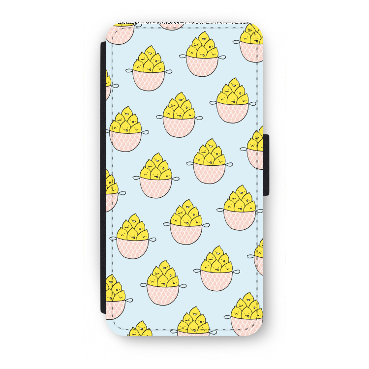 Citroenen: iPhone 8 Flip Hoesje