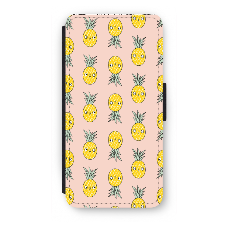 Ananas: iPhone 8 Flip Hoesje