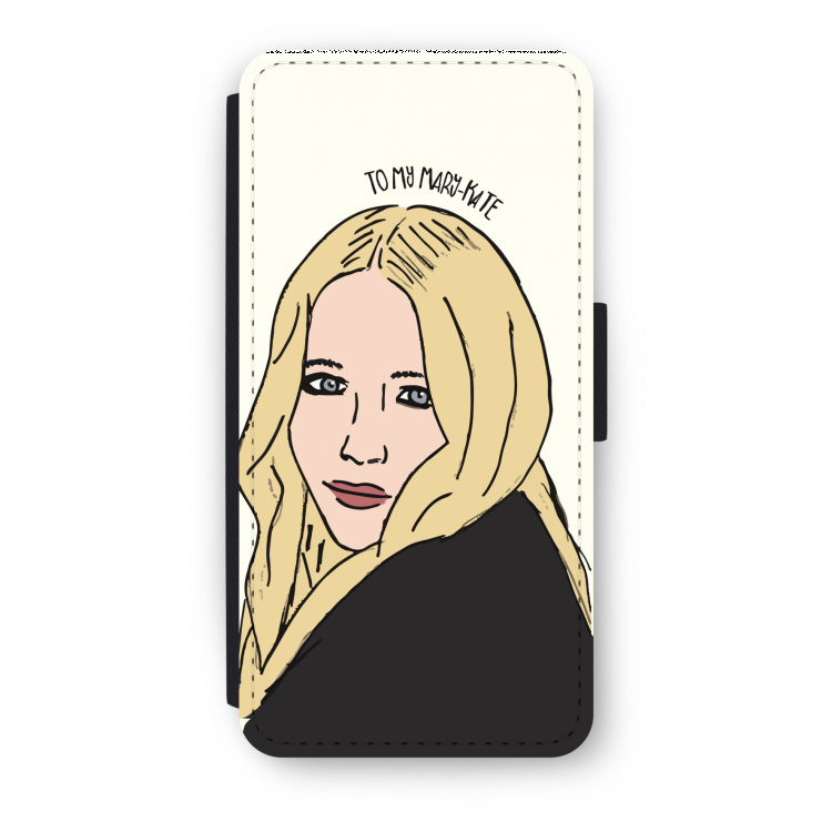 Mary Kate: iPhone 8 Flip Hoesje