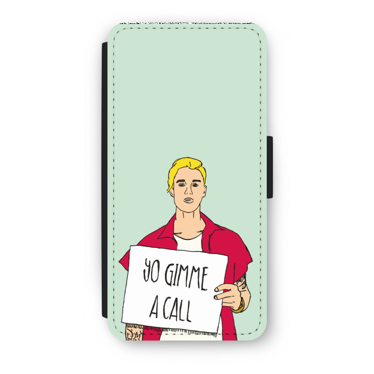 Gimme a call: iPhone 8 Flip Hoesje