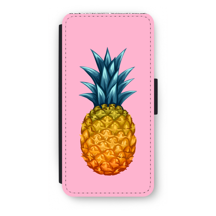 Grote ananas: iPhone 8 Flip Hoesje
