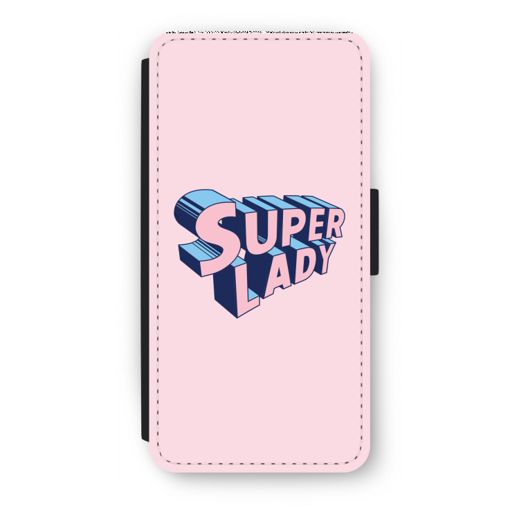 Superlady: iPhone 8 Flip Hoesje