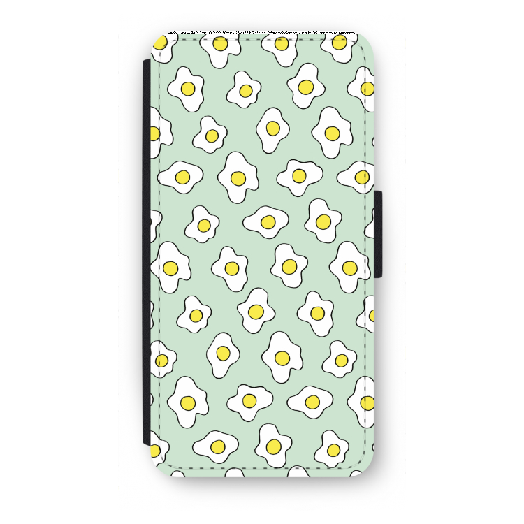 Spiegeleitjes: iPhone 8 Flip Hoesje