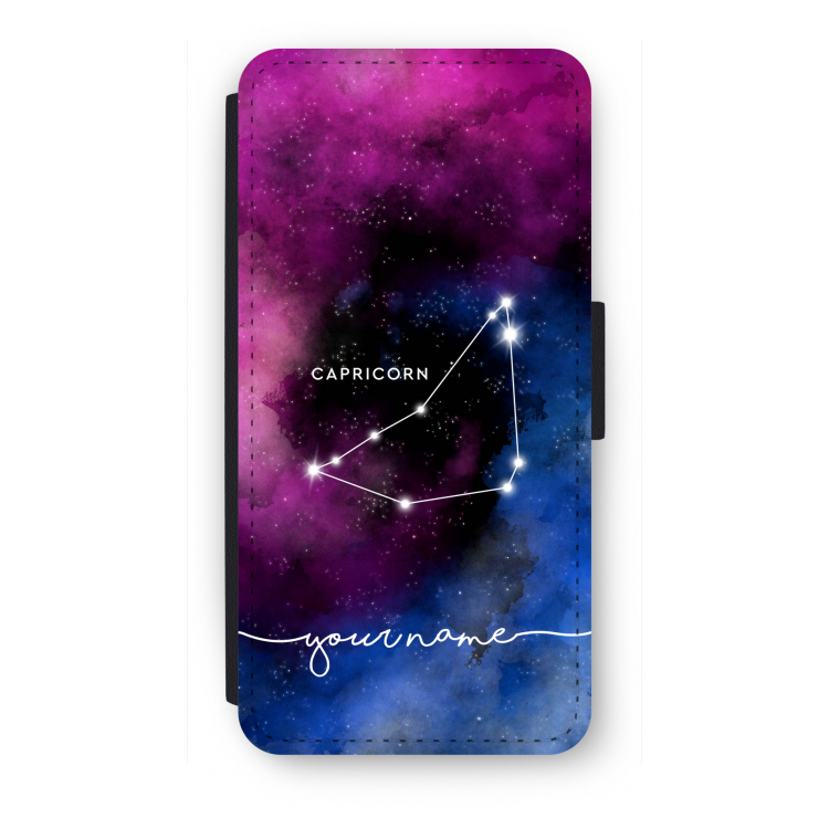 Sterrenbeeld - Donker: iPhone 8 Flip Hoesje